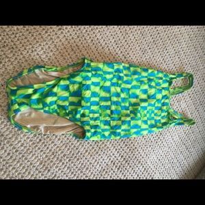 One piece bathing suit
